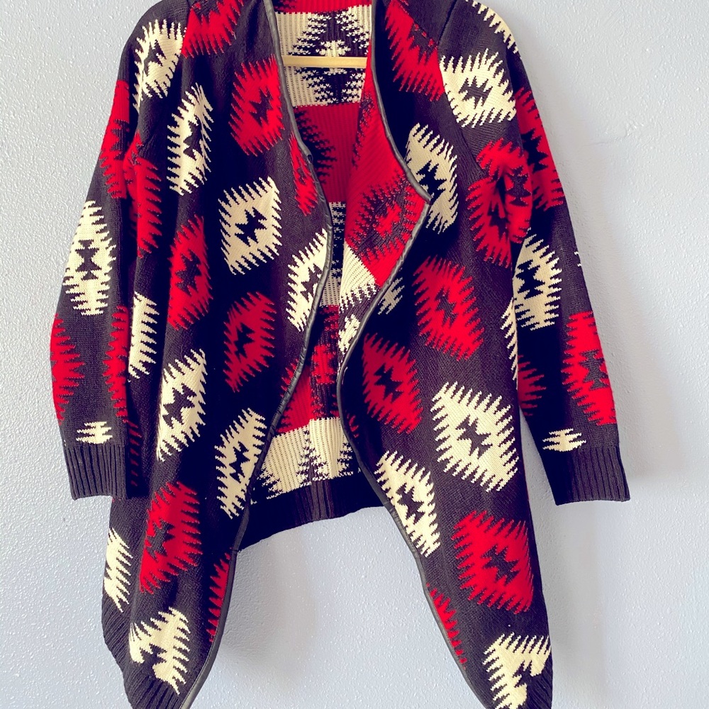 NWOT Open front cardigan sweater size M